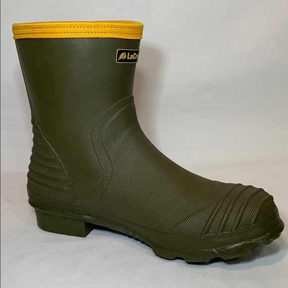 LaCrosse Other - LaCrosse Burly Air Grip 9” Green Rubber Boots 10